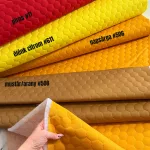 Steppelt vízlepergető (flízzel bélelt) anyag: Élénk citrom (#611)