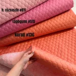 Steppelt vízlepergető (flízzel bélelt) anyag: Korall (#136)