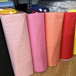 Steppelt vízlepergető (flízzel bélelt) anyag: Korall (#136)