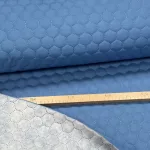 Steppelt vízlepergető (flízzel bélelt) anyag: Farmerkék (#15)