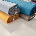 Steppelt vízlepergető (flízzel bélelt) anyag: Napsárga (#506)