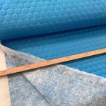 Steppelt vízlepergető (flízzel bélelt) anyag:  Türkiz (#643)