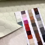 Steppelt műbőr flíz béléssel: Halvány almazöld (#3)