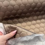 Steppelt műbőr flíz béléssel: Meleg bronz No.2. (#8)