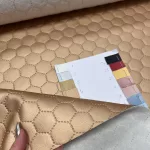 Steppelt műbőr flíz béléssel: Világos bronzos (#4)