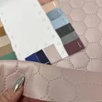 Steppelt műbőr flíz béléssel: Halvány rózsaszín-lilás (#14)