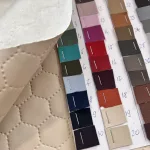 Steppelt műbőr flíz béléssel: Matt krém (#19)