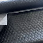 Steppelt műbőr flíz béléssel: Fekete (#24)