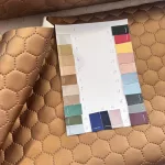 Steppelt műbőr flíz béléssel: Metál bronz (#6)