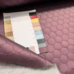 Steppelt műbőr flíz béléssel: Metál padlizsán lila (#15)