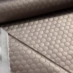 Steppelt műbőr flíz béléssel: Metál hideg barna (#7)