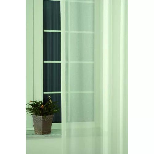Tetra Sable fényáteresztő függöny 220 cm ólomzsinóros: Ekrü (02)