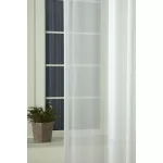 Tetra Sable fényáteresztő függöny 220 cm ólomzsinóros: Fehér (01)