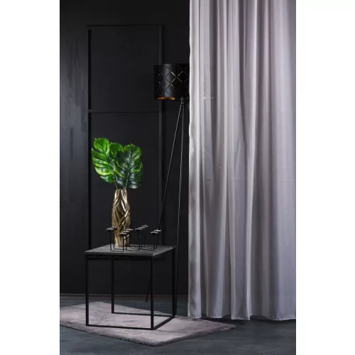 Félorganza fényáteresztő függöny 300 cm ólomzsinóros: Ezüst (42)