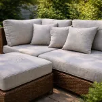 Dupla teflonos vízlepergető szövet: Szürke