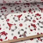 TOP TERMÉK: Fehér alapon szakállas manós karácsonyi wellsoft